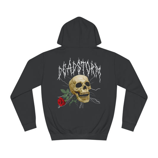 Skull Lightning - Unisex College Hoodie