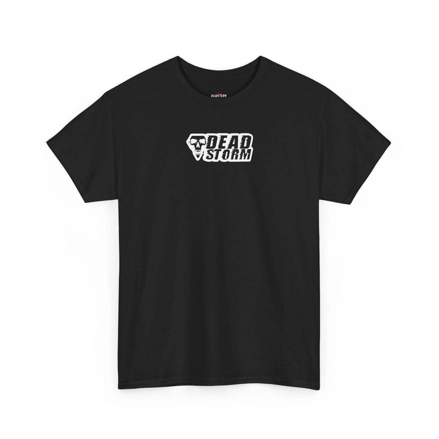 DEADSTORM TAG - Dead Storm Logo Tee — Retro Skull Graphic T-Shirt