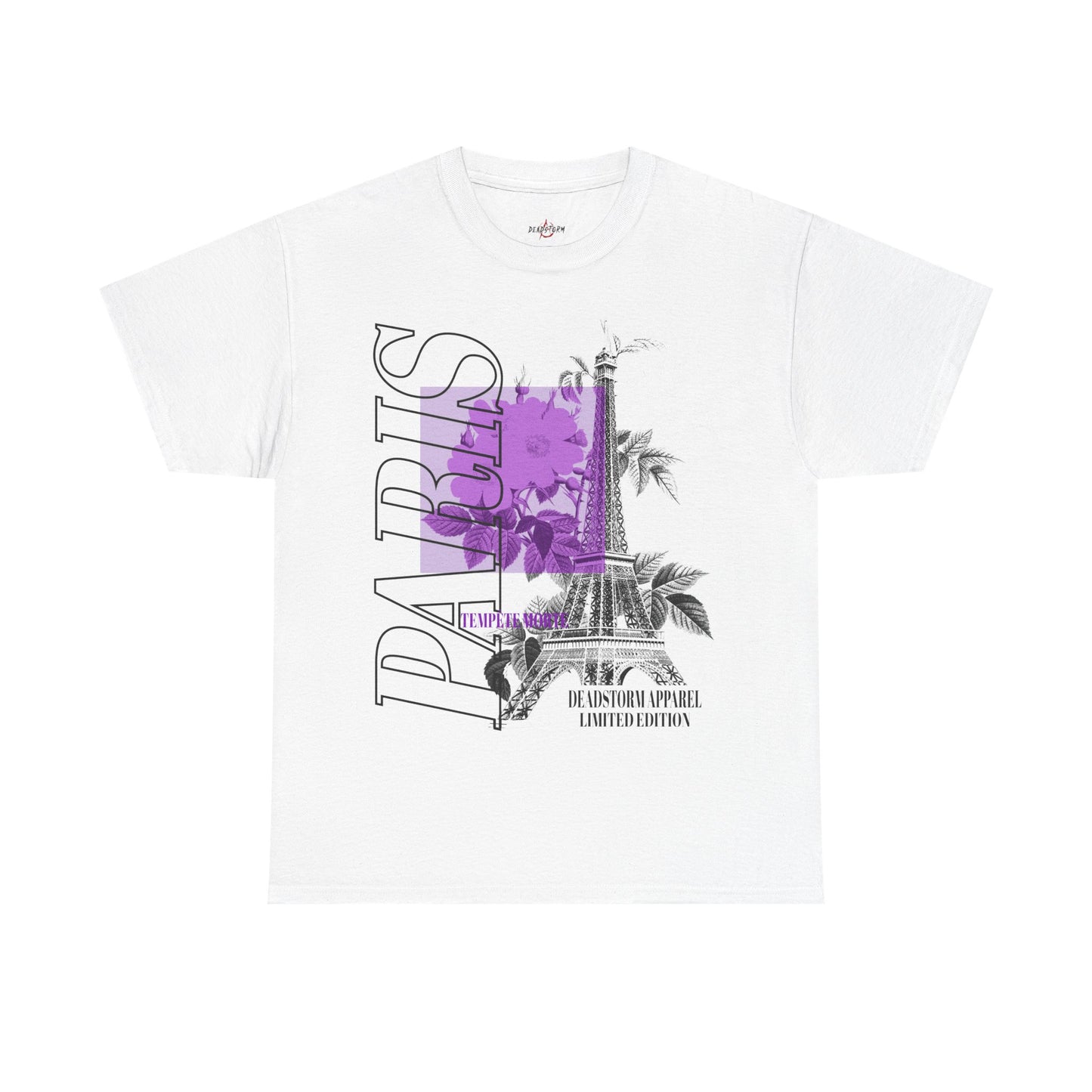 TEMPETE MORTE Paris - Classic Fit Cotton Tee