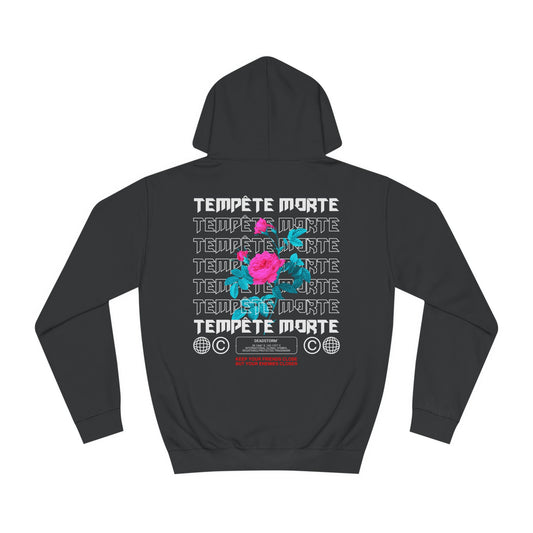 TEMPETE MORTE Rose - Unisex College Hoodie