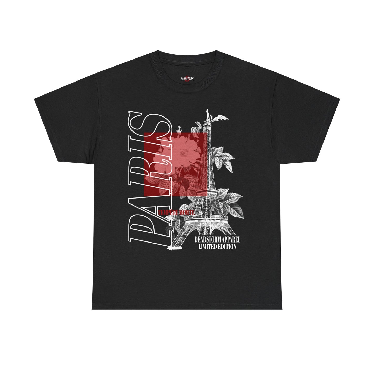 TEMPETE MORTE Paris - Classic Fit Cotton Tee
