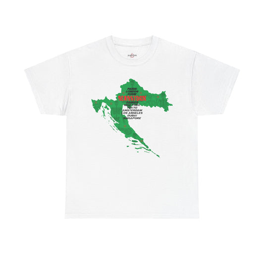 Zagreb - Classic Fit Cotton Tee